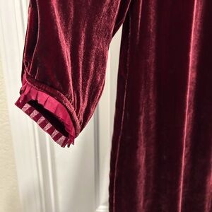 NWT J Jill velvet holiday dress